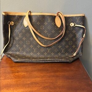 Louis Vuitton Brown Monogram Tote Bag